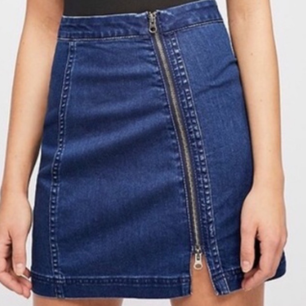 Free People This Way or That Mini Skirt